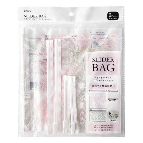 スライダーバッグ　ＳＭＬ６Ｐ　フラワーＳの商品画像