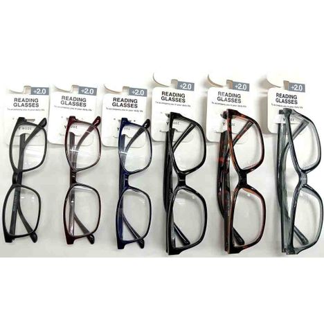 スクエア老眼鏡＋２．００の商品画像