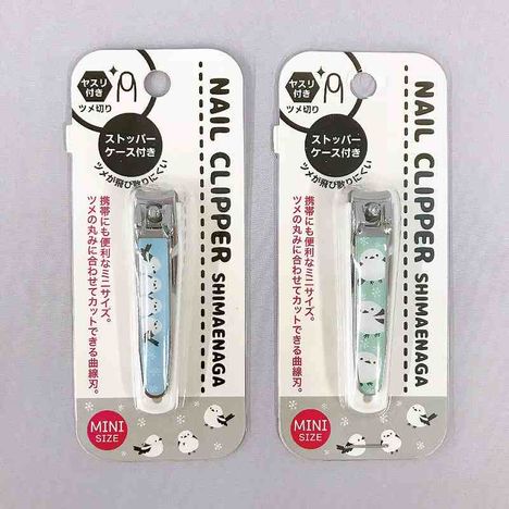 ミニ爪切り　シマエナガの商品画像