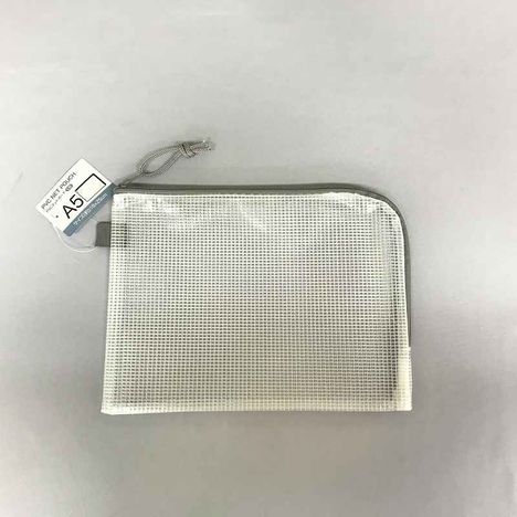 ＰＶＣネットポーチ　Ｌ型　Ａ５の商品画像